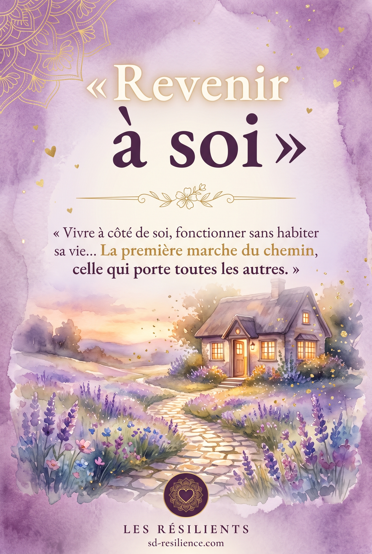 Revenir à soi : la première marche du chemin — Les Résilients