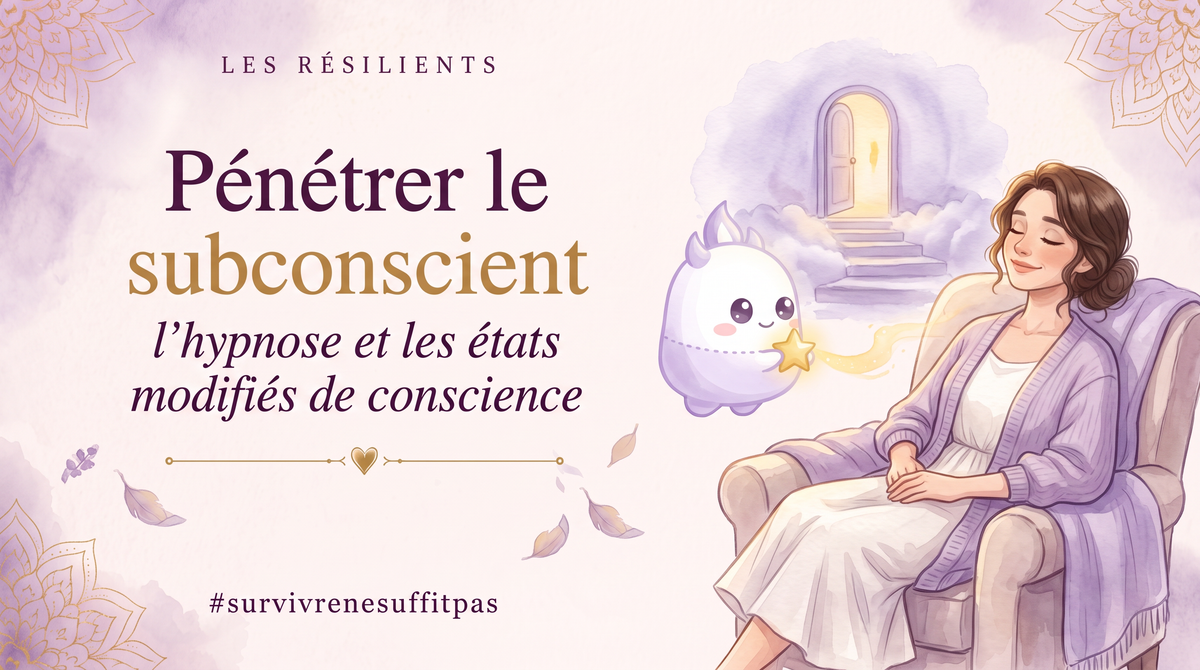 Pénétrer le subconscient : l'hypnose et les états modifiés de conscience — Les Résilients