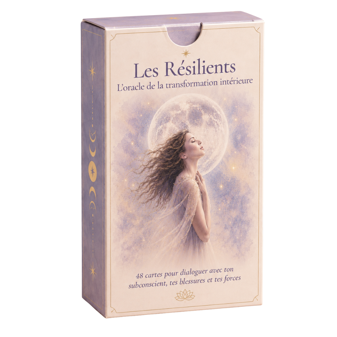 coffret jeu de cartes oracle Les Résilients