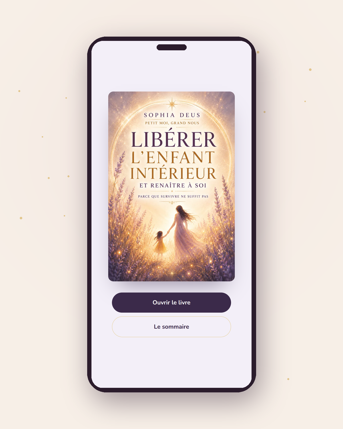 Livre numérique interactif — Petit moi, grand nous : libérer l'enfant intérieur et renaître après un traumatisme