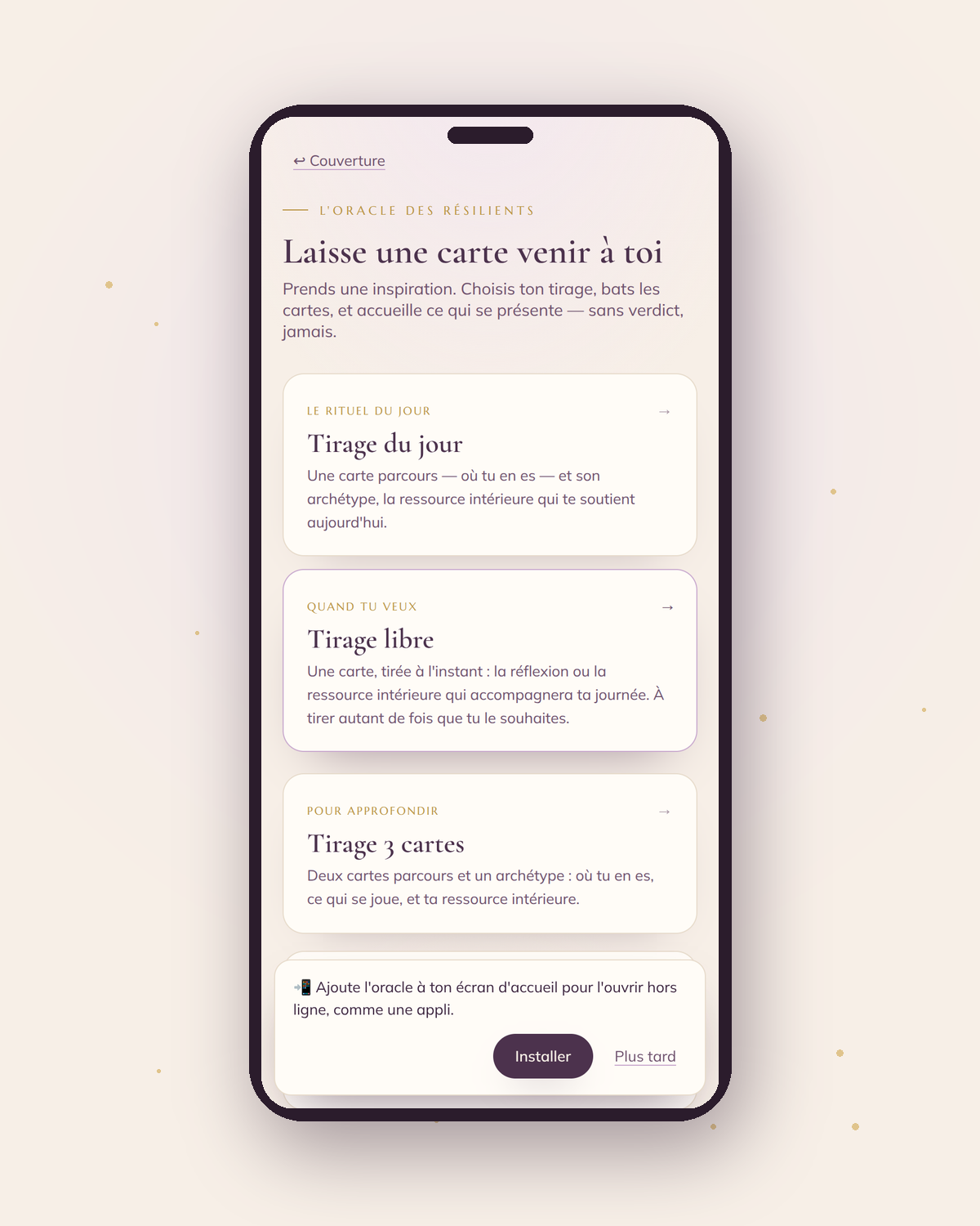 oracle mockup telephone